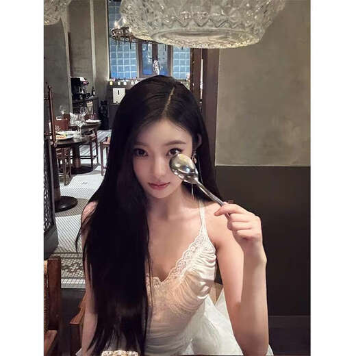 闪动少女（SHANDONGSHAONV）法式吊带连衣裙女感气质名媛生日party小礼裙网纱拖尾公主裙 咖色吊带连衣裙(版) M