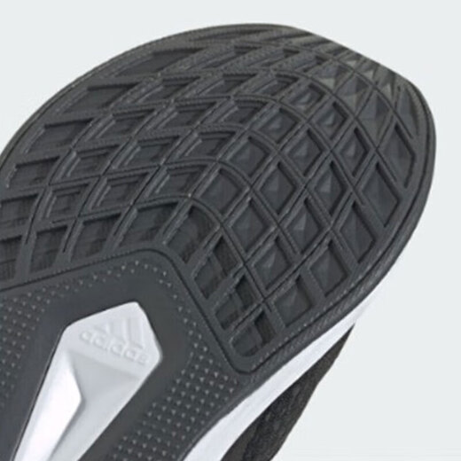 阿迪达斯（adidas）男鞋女鞋春季新款DURAMO SL运动鞋透气休闲鞋训练备赛竞速跑步鞋 JQ9716/黑色/白色/深灰 40.5