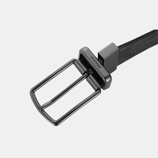 COACH belt casual men's belt double-sided tailorable business fashion luxury brand gift for boyfriend CY983 QBMI5 [127*3cm] double-sided