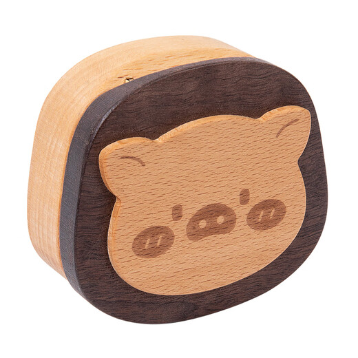 Aino Baby Baby Teeth Storage Box Children's Baby Teeth Memorial Box Girls and Boys Teeth and Hair Collection Box Teeth Changing Memorial Box Zodiac [Pig] Baby Teeth Box