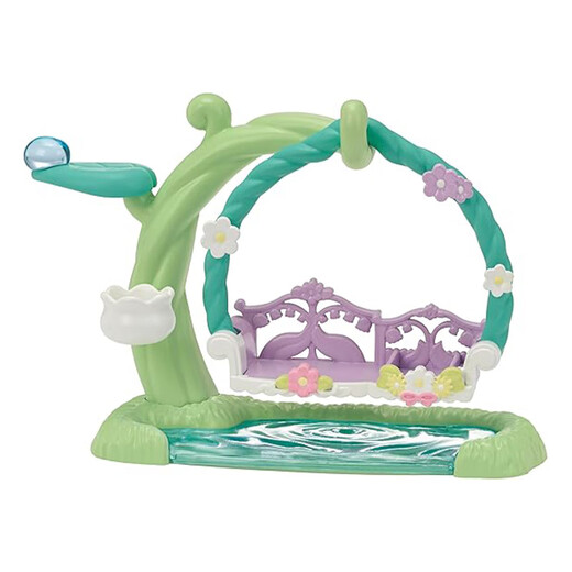 Sylvanian Families Version japonaise de SIKA Deer Swing Set, Joue House Girl Toy Doll Set, cadeau d'anniversaire pour les enfants