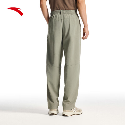 
Anta zero-pressure pants丨Ice silk sports pants for men's summer new style oversized fashion straight-leg pants commuting flat-mouth pants