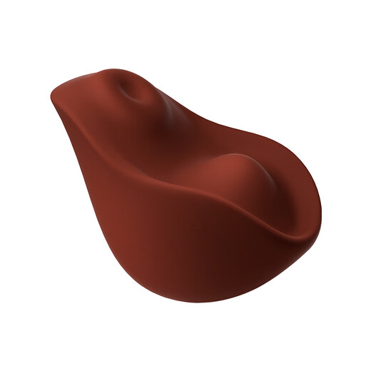 Adult candy sex toy vibrating egg female physiological decompression and temperature sensation external vibration and slap adult products raw brown Kiss saliva