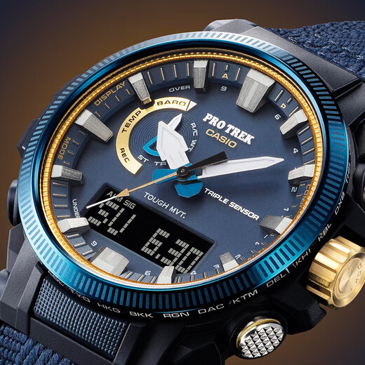 卡西欧（CASIO）PRW-6600YB-3/6621/6900Y-1/6611/61Y-1B光能电波登山手表 PRW-61SS-2