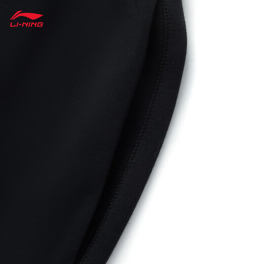 李宁奶芙裤微喇卫裤女健身时尚亲肤舒适运动长裤AKLV718