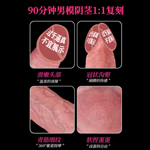 复刻仿真肉棒假阳具gay后庭肛门玩具前列腺按摩女性解压神器特大牛子