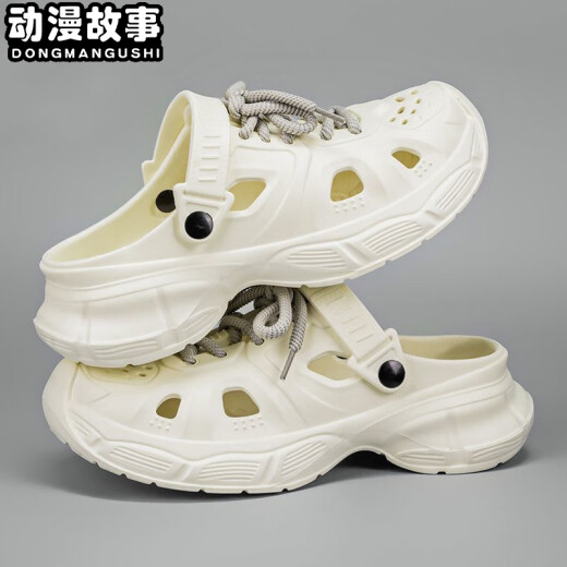 动漫故事动漫故事夏季2025新款情侣款透气鞋子舒适软底休闲鞋子 DMGS-1349白色 39
