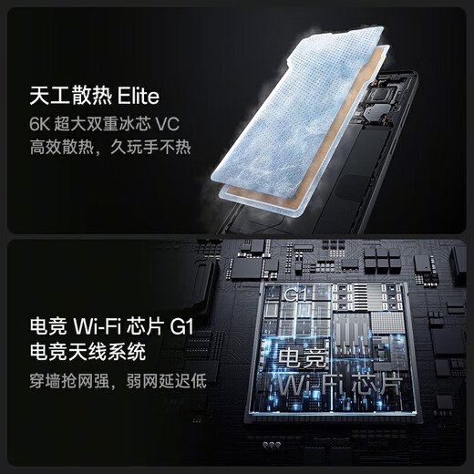 OnePlus Ace5 Pro 5G new gaming smartphone Qualcomm Snapdragon 8 Supreme Edition Fengchi game core oppo game AI smart 5G mobile phone Xingqiu Zi 16GB+1TB official standard configuration