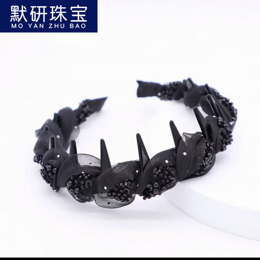 默研（MOYAN）巴黎王妃 戴安气质轻奢精致感百搭发箍GS6197 月瑶发箍A25-210