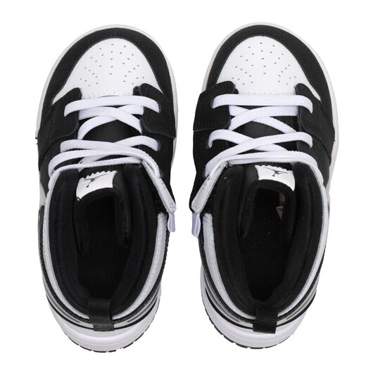 NIKE官方正品  2024新款运动鞋JORDAN 1 MID时尚婴童鞋学步鞋休闲鞋 FQ1283-001 21