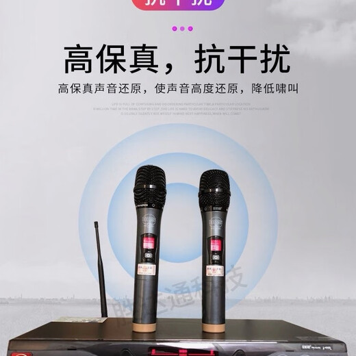 BBS无线话筒U-4500D U-9900S VX9KTV酒吧高端演唱会真分集麦克风舞台 U4500D
