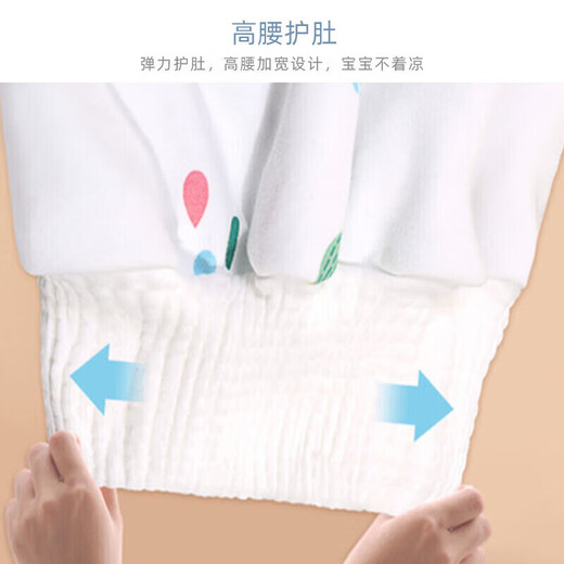 9i9婴儿隔尿裙夏表层纯棉可洗宝宝防水高腰透气尿裤尿垫防漏378
