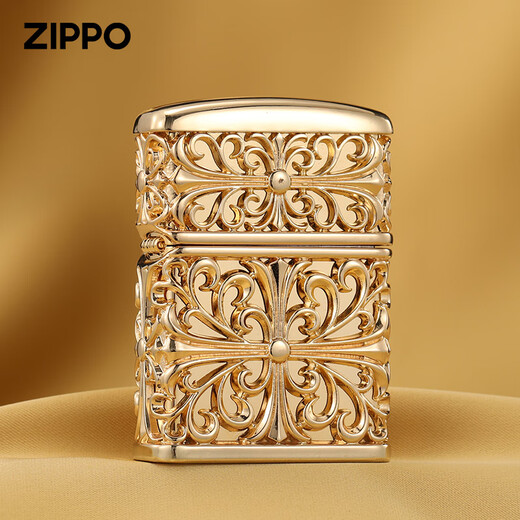 Zippo Lighter Cro Heart Love Original Genuine Kerosene Gift Edition Limited Edition Cro Heart Love - Golden - Standalone Edition DY9902T