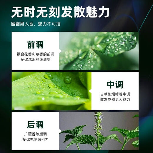 罗曼诺【30天热销1478件】罗曼诺男士沐浴露品牌正品清爽沐浴滋润香体沐 品魅600g+50g