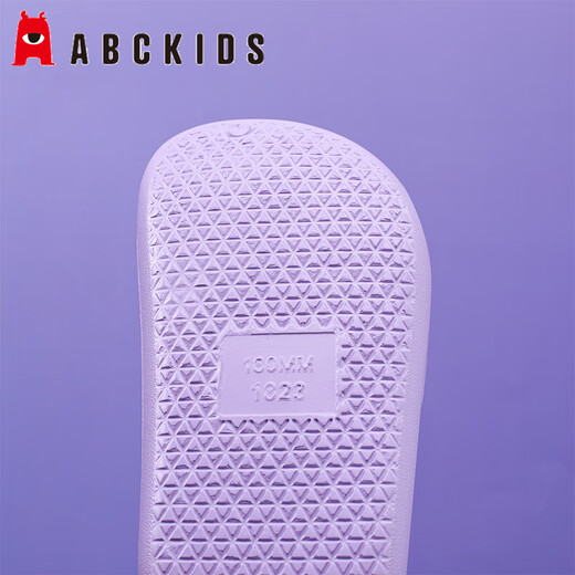 ABC Niños Slippers Sanrio de Sanrio Summer Girls Kulomi Sandalias Sobleos suaves Zapatos de playa 8605 Púrpura 33
