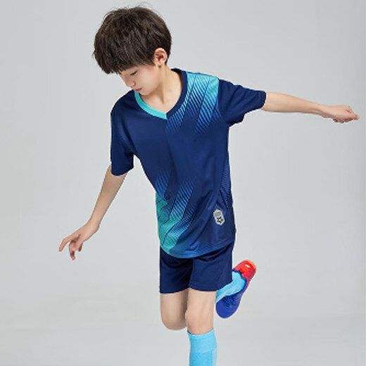 Victoria Traveller Sports Set Kinderfußballanzug Basketball Training Anzug Sommer Fitnessanzug Laufgeschwindigkeit Trocknerjacke