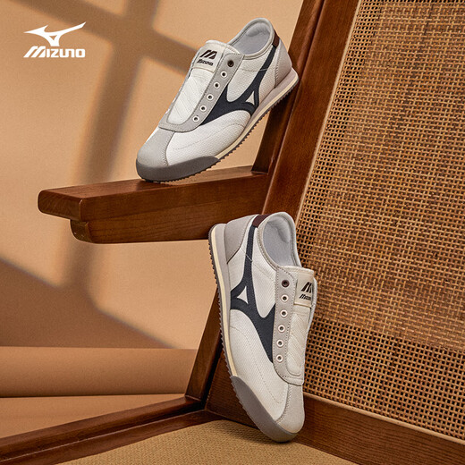 美津浓（MIZUNO）25年新款【LG 60S SLIP ON】男女休闲鞋 帆布鞋一脚蹬懒人鞋