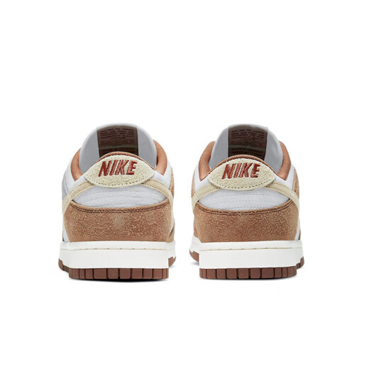 耐克（NIKE）新款男Dunk Low 米白棕麂皮摩卡低帮运动休闲板鞋 DD1390-100 44.5