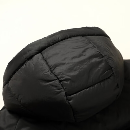 Nueva chaqueta de caída para hombres y mujeres con capucha corta chaqueta de pan 90 Color de terciopelo Bloqueo de color termal engrosado