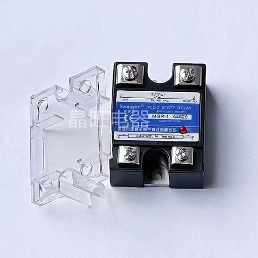 科至途定制单相固态继电器SSR-1 A4840 10A25AA60AA小型交流控交流220V A4860交流控制交流60A