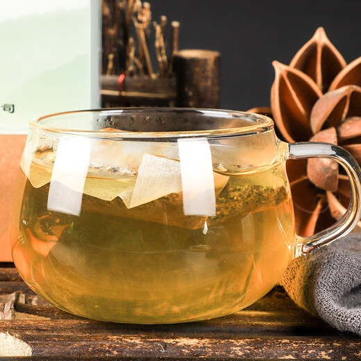 Jingzhentang Jingzhentang sachet tea, corn silk, green money, willow leaves, mulberry leaf tea, kudzu root, dandelion tea, what to drink, Chinese herbal tea, 1 bag trial pack, 30 small bags, 150g*1 box, 14 herbal recipes