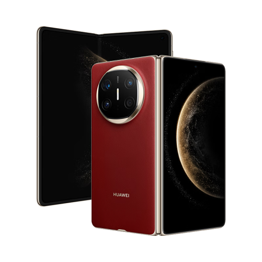 华为（HUAWEI）Mate X6 折叠屏智能手机 新款上市 华为matex6 全新国际版 海外版 寰宇红 12+512G 国际版 全新仅拆封