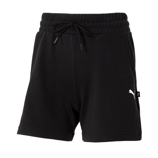 Puma (PUMA) Sports Traje de ropa para mujeres 2025 Nuevo ejercicio de verano Ejercicio cómodo y transpirable camiseta de manga corta pantalones cortos de punto suelto 671603-02+692479-01 m