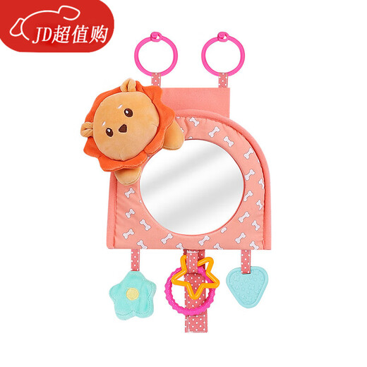 Xushansi Auto Babysicherheit Sitzbeobachtung Mirror Kinder Auto Rückspiegel Babykorb Spiegel Innenarchitektur Blindfleck Reflektor Little Kaninchen-Sicherheits-Sicherheitssitz Beobachtungspiegel