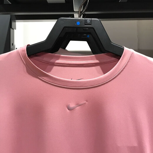Nike (Nike) T-shirt à manches longues 2025 Spring Nouvelles vêtements de sport Running Fitness Training Round Base Shirt Casual Top Fn2802-699 Pink XL