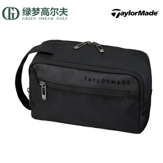Taylormade泰勒梅高尔夫装备新款男士运动便携golf手提手拿收纳包 米黄色M13546