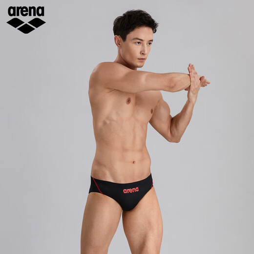 Arena (Arena) Zhejiang-Team im gleichen Stil, hochelastisch umwickelte Wettkampf-Rennhose für Herren, schwarz/silber (BKSV), die Größe ist zu klein, bitte kaufen Sie S