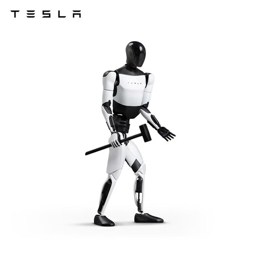 Tesla -Roboterspielzeug [Original] Tesla (Tesla) Tesla Bot Ornament Humanoid Play [Spot Delivery] Tesla Bot Ornament Humanoid Doll Roboter Modell