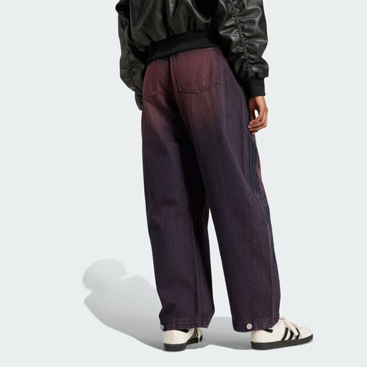 Adidas women's pants, Clover, fashionable, comfortable and versatile, breathable, loose straight jeans, JX9214 JX9214 31