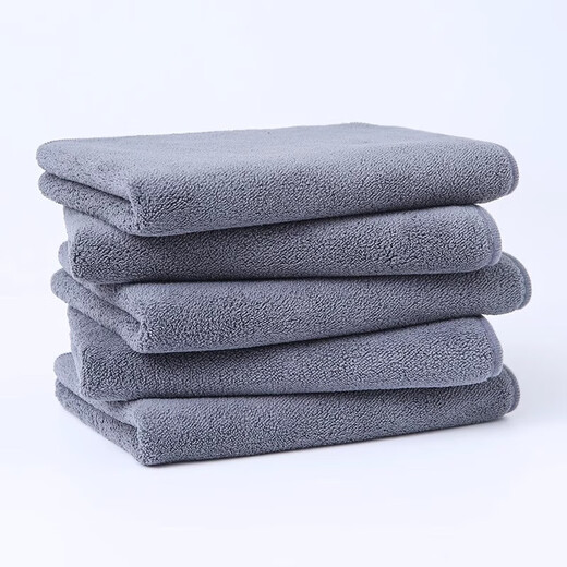 TOMMY DUCK housekeeping cleaning special rags for land reclamation, water absorption, thickening, no lint, leaving traces, hygienic wiping table and floor towels 30*40 cm-6 pack, thickened and soft