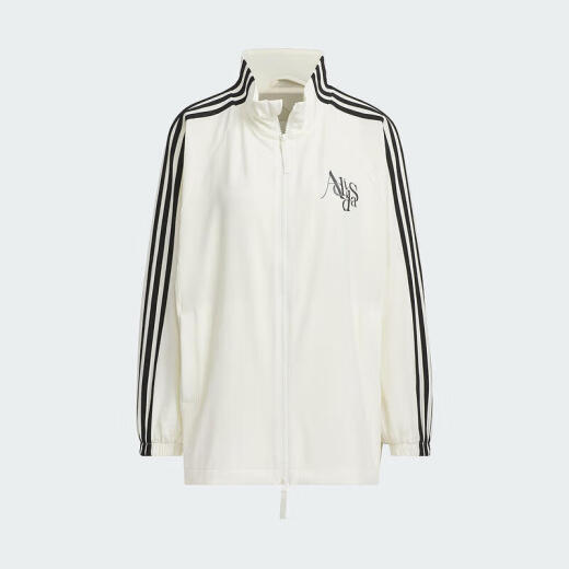 Adidas Clover Jacke Frauen Frühling neuer Freizeitkomfort Mode Sportbekleidung Windproof Fashion Stand Kragen Jacke Ji9768 L