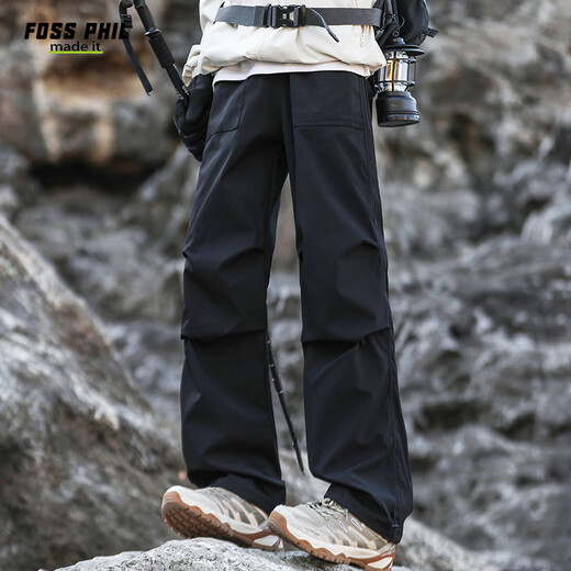 
Foss Phil American work pants men's spring and summer loose straight outdoor charge paratrooper sports casual pants 8398 black L