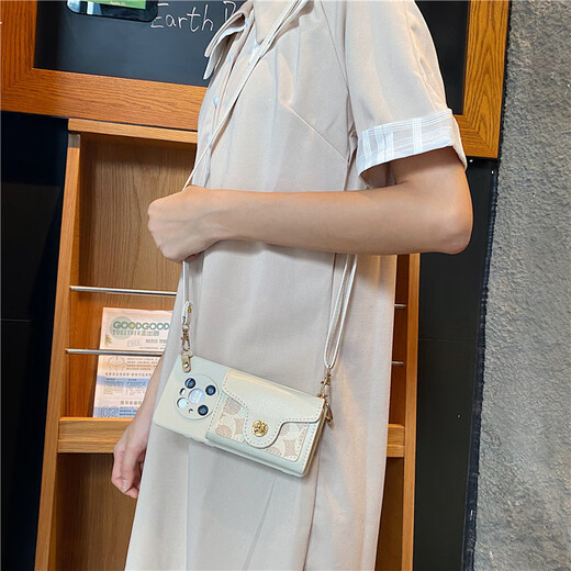 Die orange-lun High-End-Sinnes-Brieftasche ist für Huawei Mate60pro Mobiltelefon Case Mate70/30Re-Anti-Fall 20x Crossbody 10 Soft Mate50 Women's RS+ Full-Cover-Schutzhülle 40 antike weiße Beschneidung Crossbody Huawei genießen 80SE