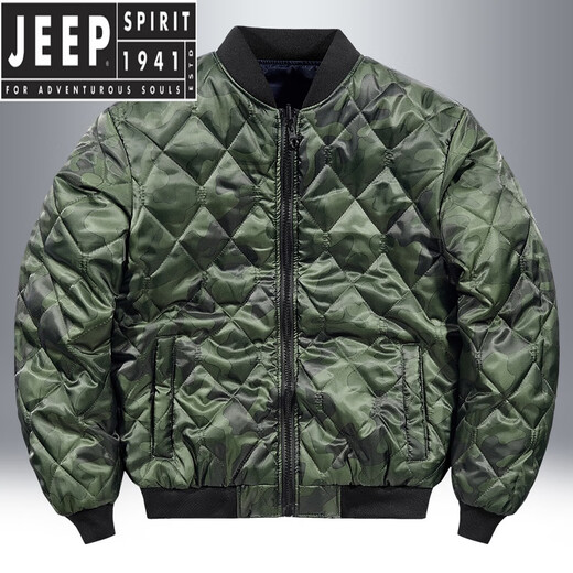 Jeep Spirit's Men's Spring NOUVEAU FLIGHT DOUBLE SUIT PLAQUE MENS MEN'S JEUNES PILOTE CASSÉE PLUS COTTON VESCE Men 6621 Black M