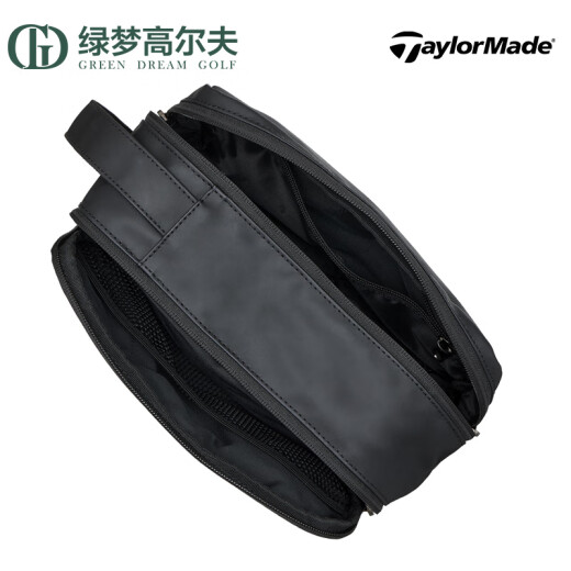 Taylormade泰勒梅高尔夫装备新款男士运动便携golf手提手拿收纳包 米黄色M13546