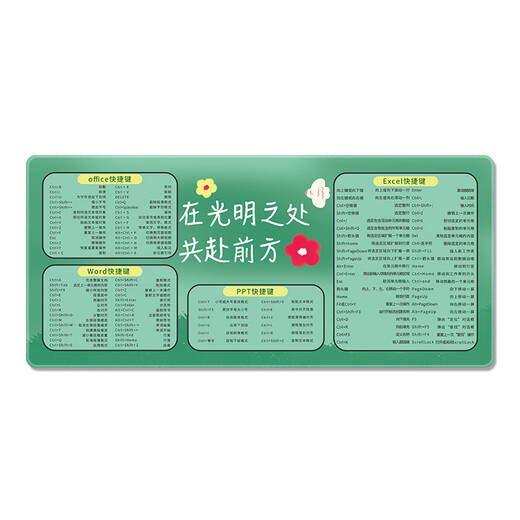 Three-color cat landscape romantic text mouse pad simple and large shortcut key collection office computer keyboard book 14107 romantic text 80 cm x 30 cm x 5 mm