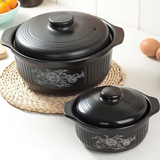 Ye Yu Ceramic Casserole Lid High Temperature Resistant General Accessory Household Stewing Electric Chinese Medicine Pot Single Sell Pot Lid Tile Thickened 3 Holes White 19cm