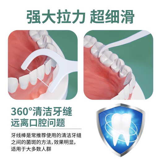 盒装牙线棒超细一次性牙签牙线便携牙线 10盒