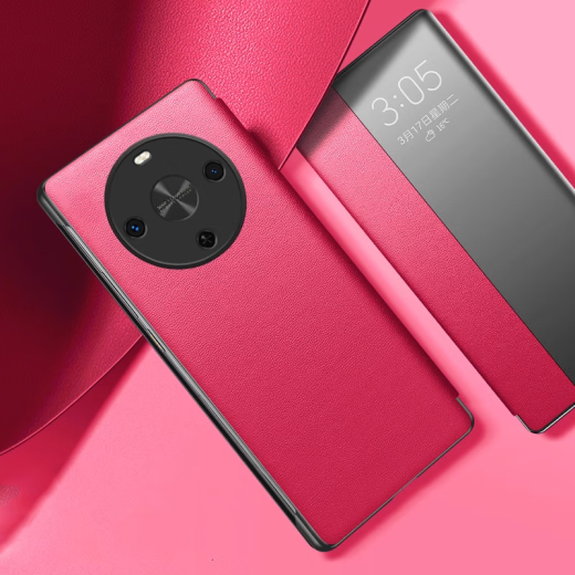 馨歌 华为畅享70x手机壳新品翻盖全包保护套商务皮革镜头全包磨砂防摔耐用轻奢 华为畅享70x【静夜黑】高档皮革翻盖全包