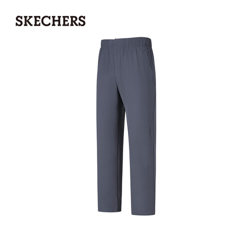 斯凯奇（Skechers）新年礼物闪穿裤男长裤冬季时尚速干直筒九分裤休闲裤P225M239