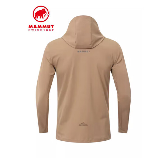 Veste imperméable à la coque moelleuse pour hommes mammouths Veste imperméable au vent d'automne 3x 9871-Khaki 3xl