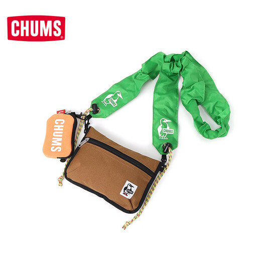 Chums Qiaqia Bird Sports Outdoor Crossbody Sac Hommes et femmes Universal Casual Sac à épaule décontracté sac de banlieue grand sac intestin CH60-3880 CH60-3880-D024 OS