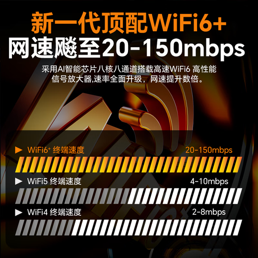 Yinyu portable wifi triple network universal card-free wireless wifi6 car 4G5G router portable internet treasure mobile Unicom telecom high speed nationwide universal 2025 new wifi6 overclocking triple netcom + black 3000 large battery long life