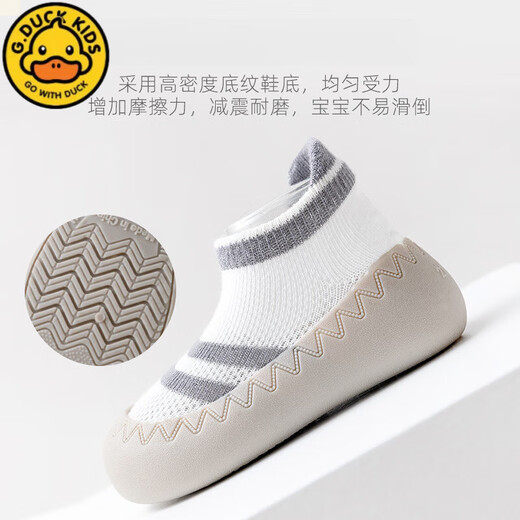G.DuckKids Baby Toddler Chaussures pour l'été Nouveau style Boys épaisses Chaussures avant pour les filles nouveau-nés Baby Socks Socks Chaussures bleu 20