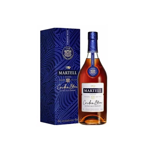 马爹利蓝带 新款1000ML 法国干邑白兰地 原瓶原装进口洋酒 （带盒） 马爹利蓝带 750mL 1瓶 海外版