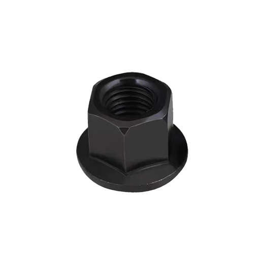 Juyin-Sprung 10,9-Level GB6187 Kohlenstoffstahl Selbstverriegelte hexagonale Flanschmutter M5 (1000 Stück/Pack)